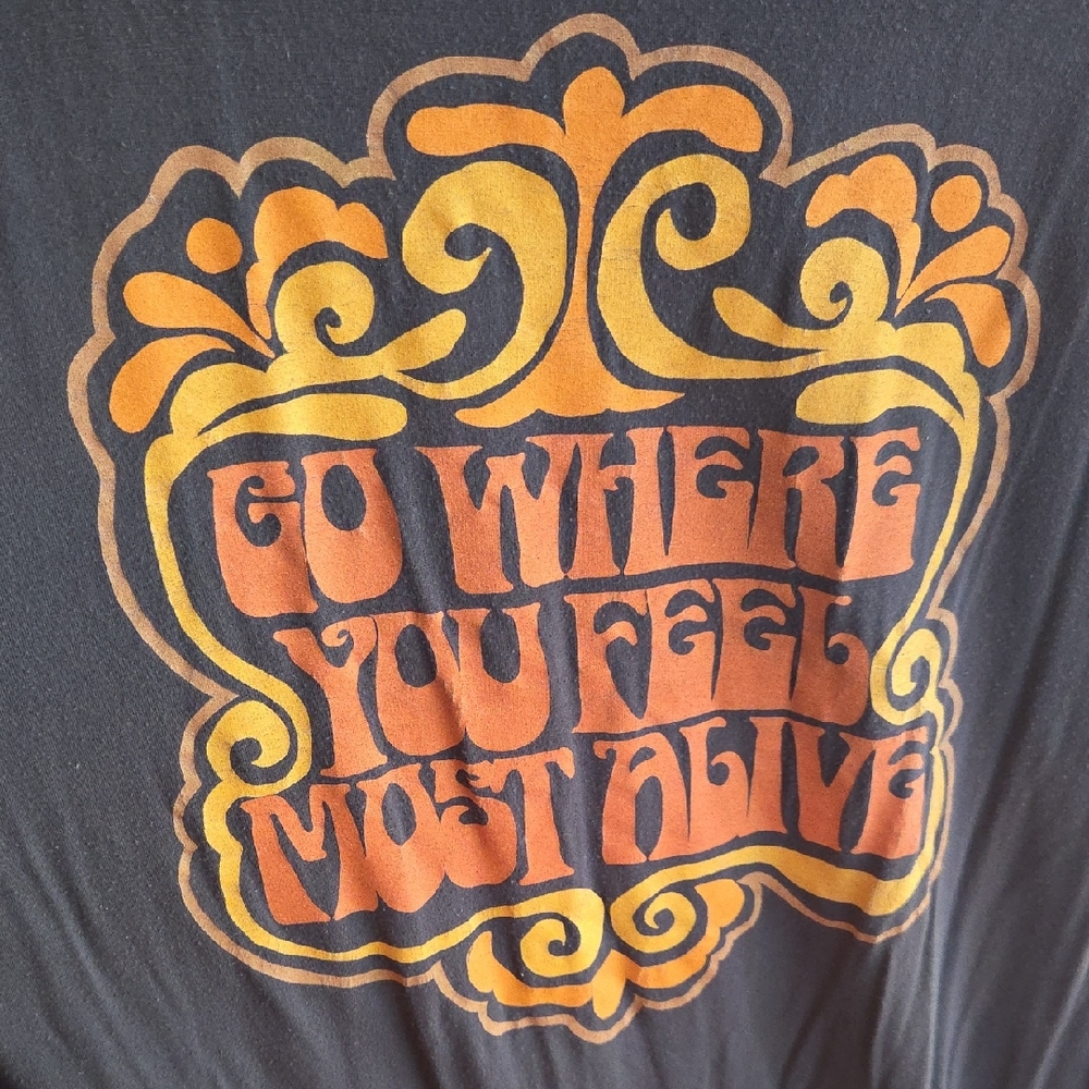 Graphic Tee with Inspirational Quote